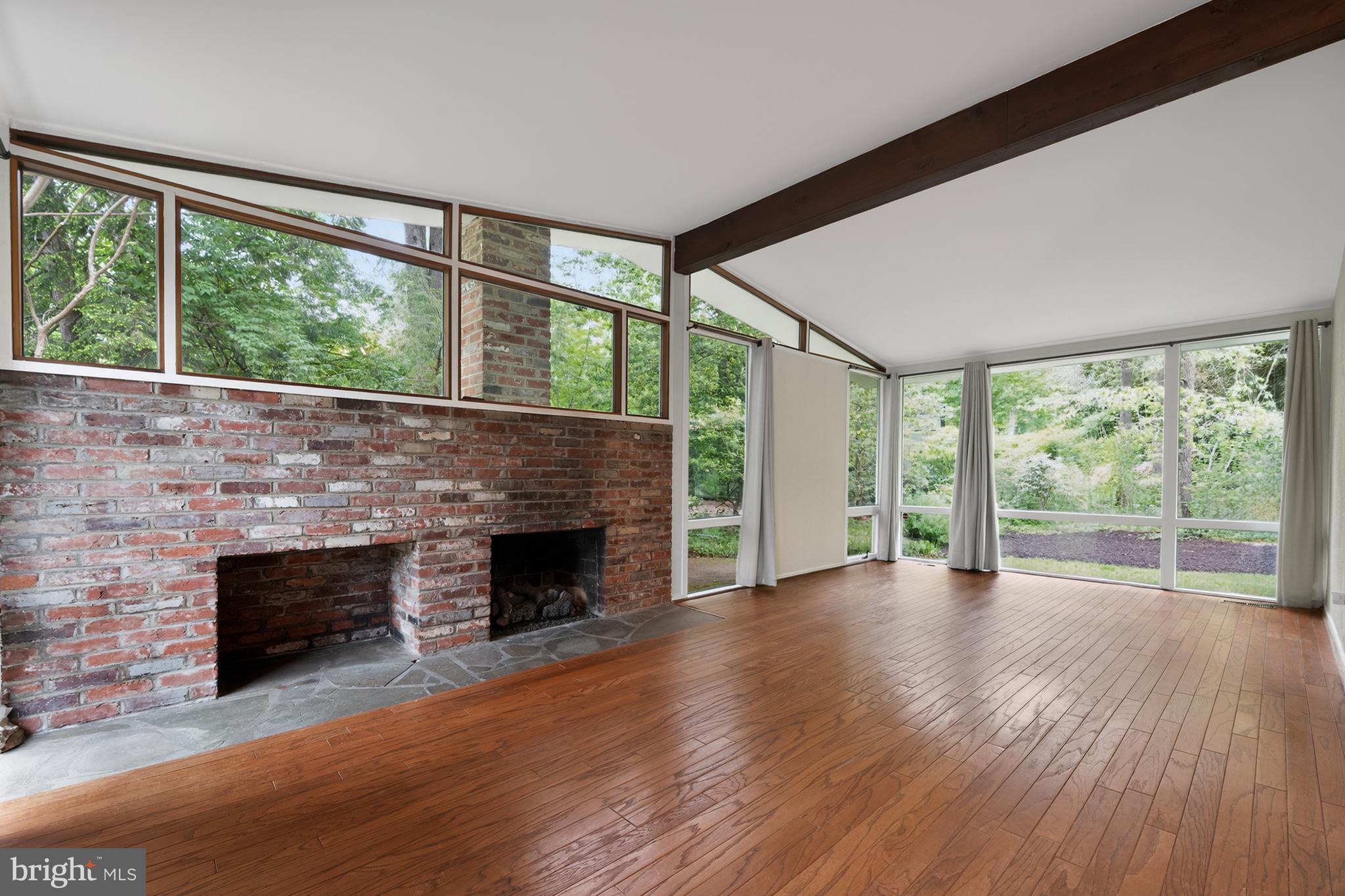 7715 Elba Road Alexandria, VA 22306 - Photo 19 of 64 Wood Burning Fireplace