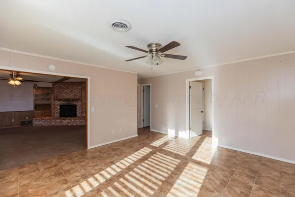 a view of a livingroom with a fireplace