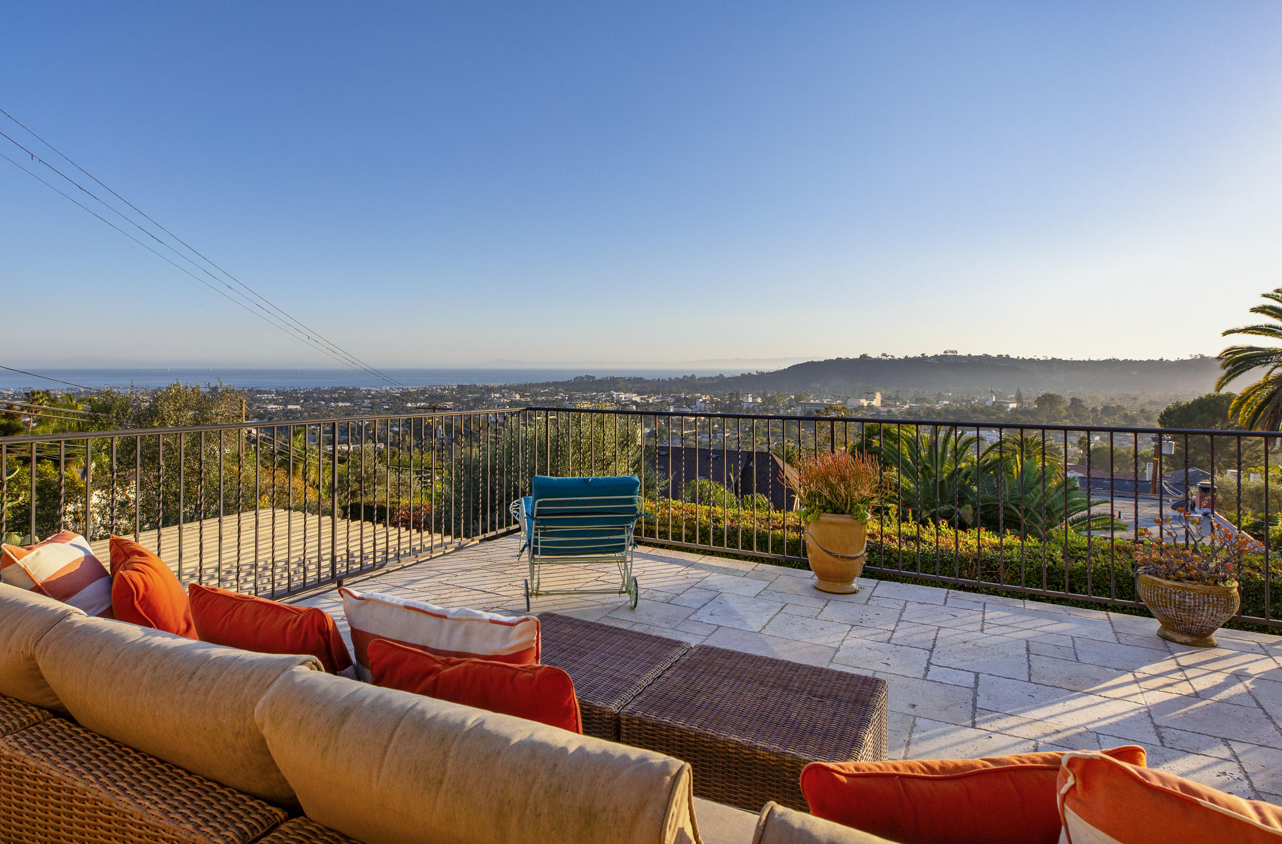 1603 Oramas Road Santa Barbara, CA 93103 - Photo 10 of 23 Ocean Views from South FacingPatio