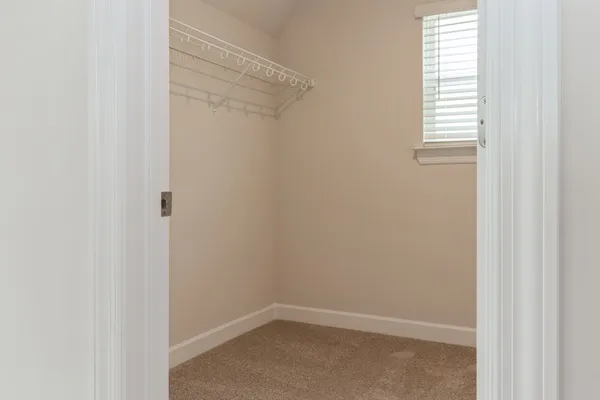 a small space with a window