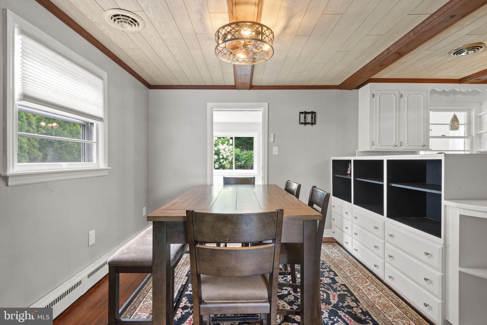 748 Clearmount Road York, PA 17403 - Photo 7 of 28 a view of a dining room with furniture window and outside view