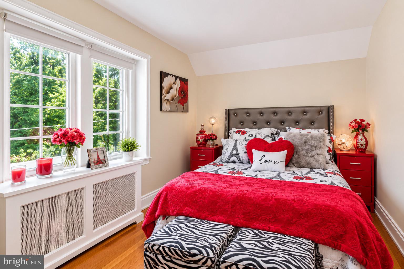 1209 Lenox Road Jenkintown, PA 19046 - Photo 20 of 45 Charming bedroom with vibrant accents.
