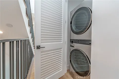 an aerial view of a house with a outdoor space