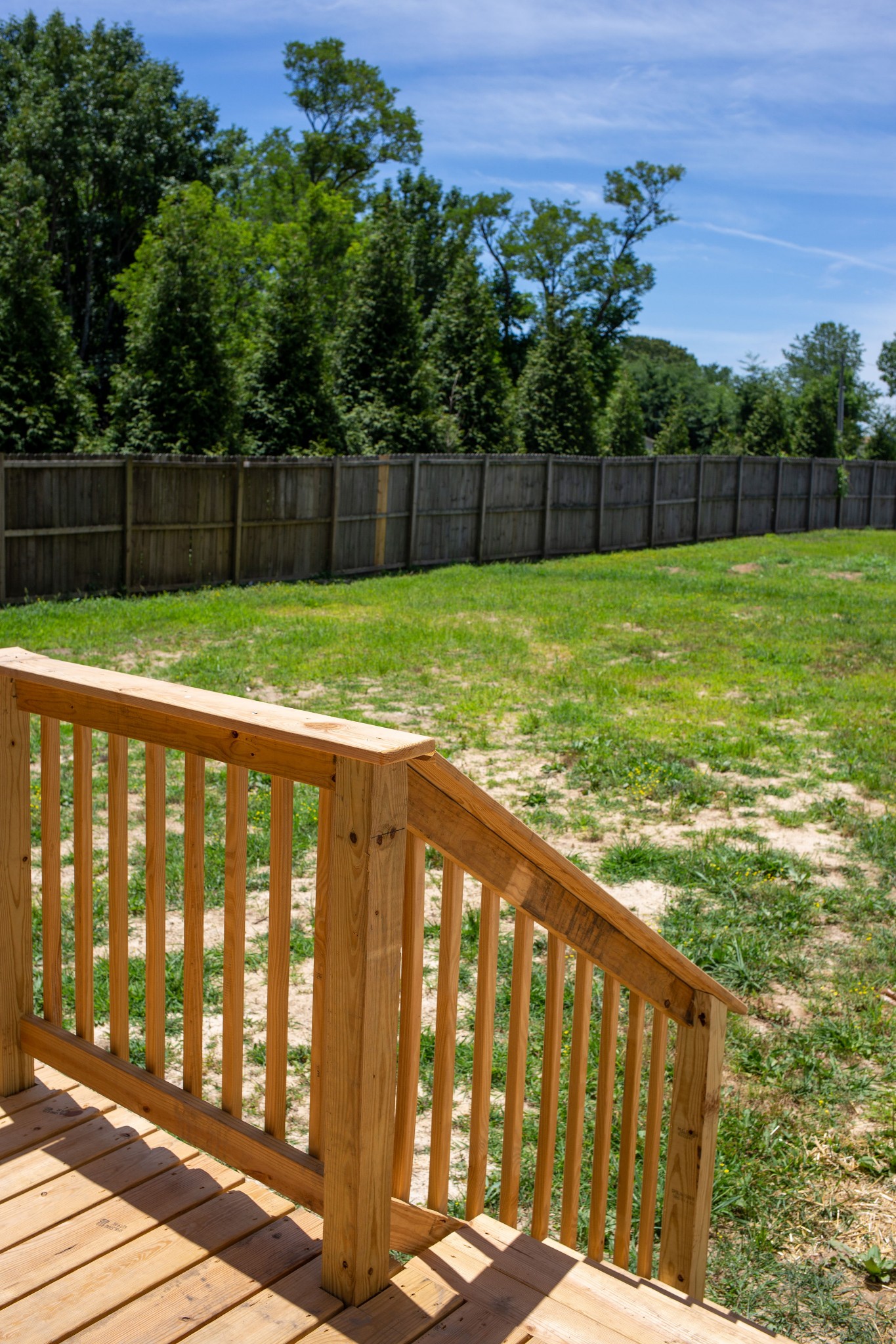 125 Corinth Road Portland, TN 37148 - Photo 29 of 30 a view of a yard with a wooden fence