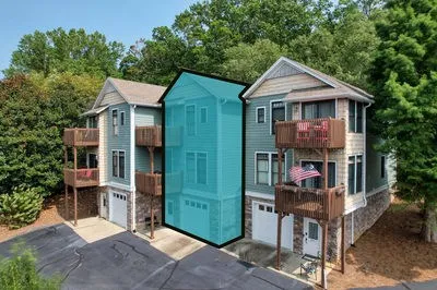 a front view of a house with a porch