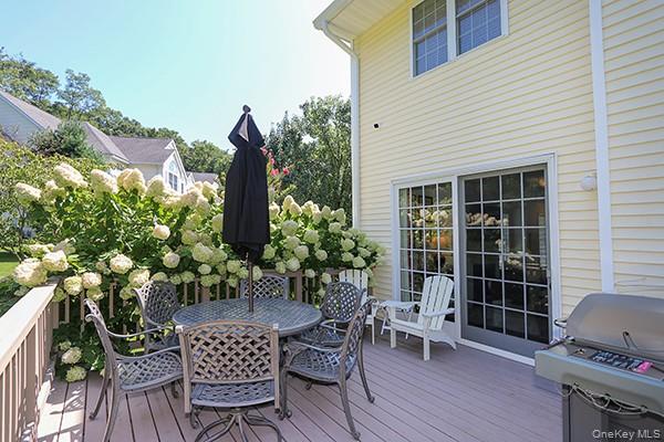 4 Spring Court Huntington, NY 11743 - Photo 27 of 38 a view of balcony with two chairs and a table