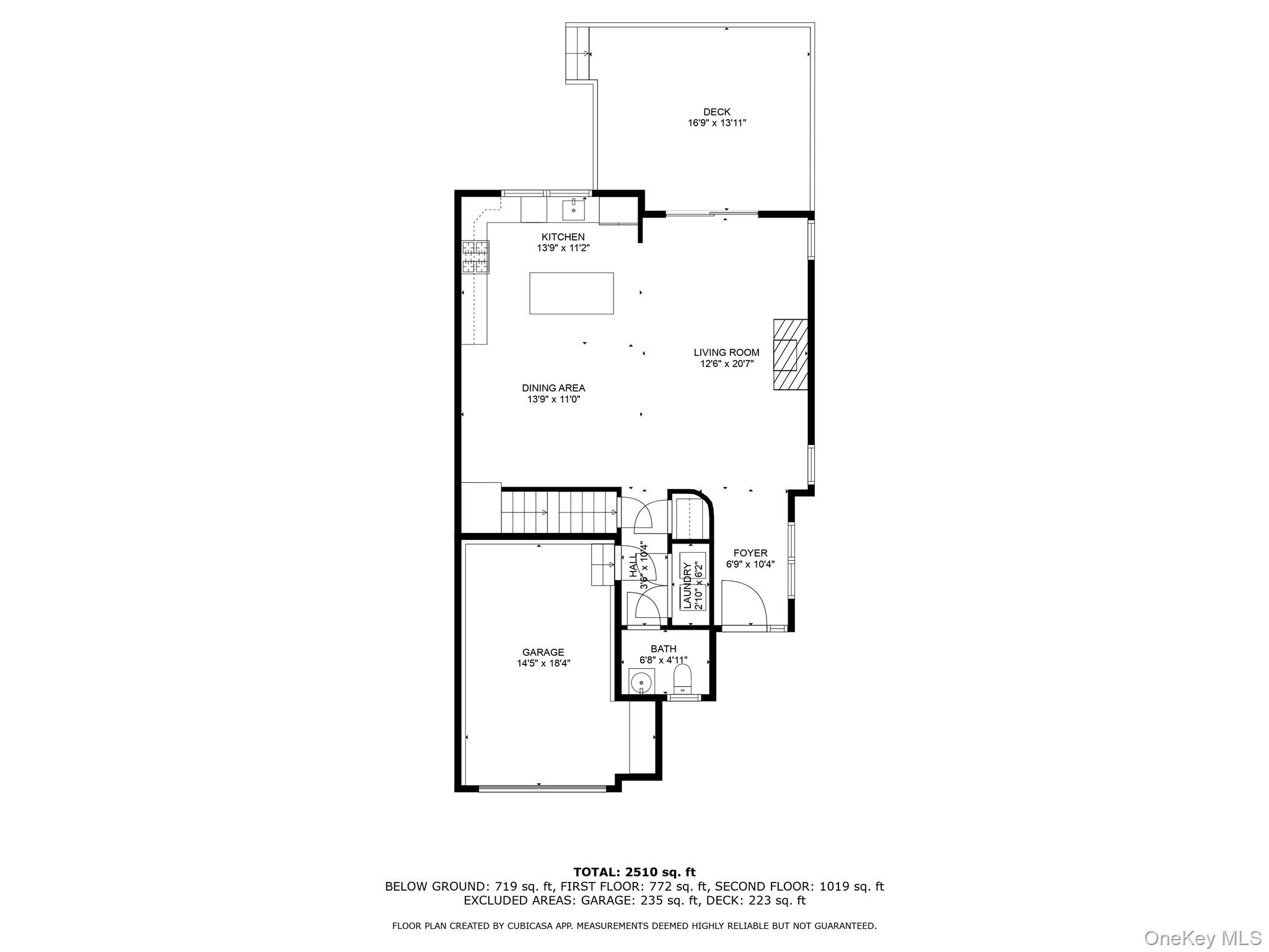 4 Spring Court Huntington, NY 11743 - Photo 33 of 38 a picture of a floor plan