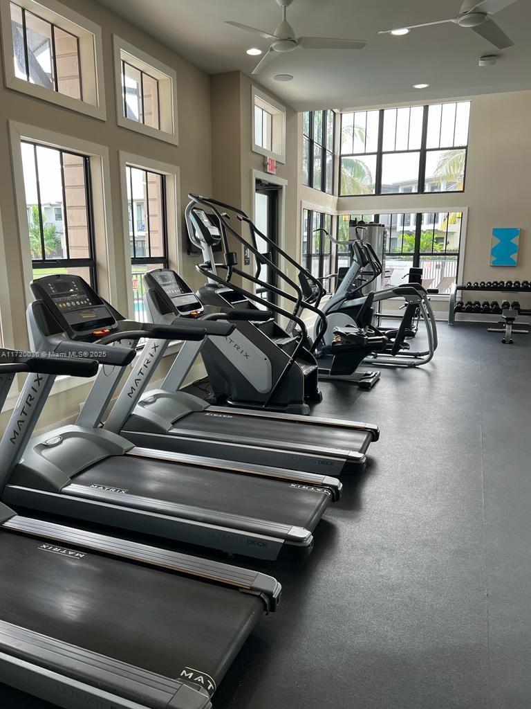 Doral Doral, FL 33178 - Photo 27 of 32 a view of a room with gym equipment