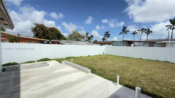 a view of outdoor space and yard
