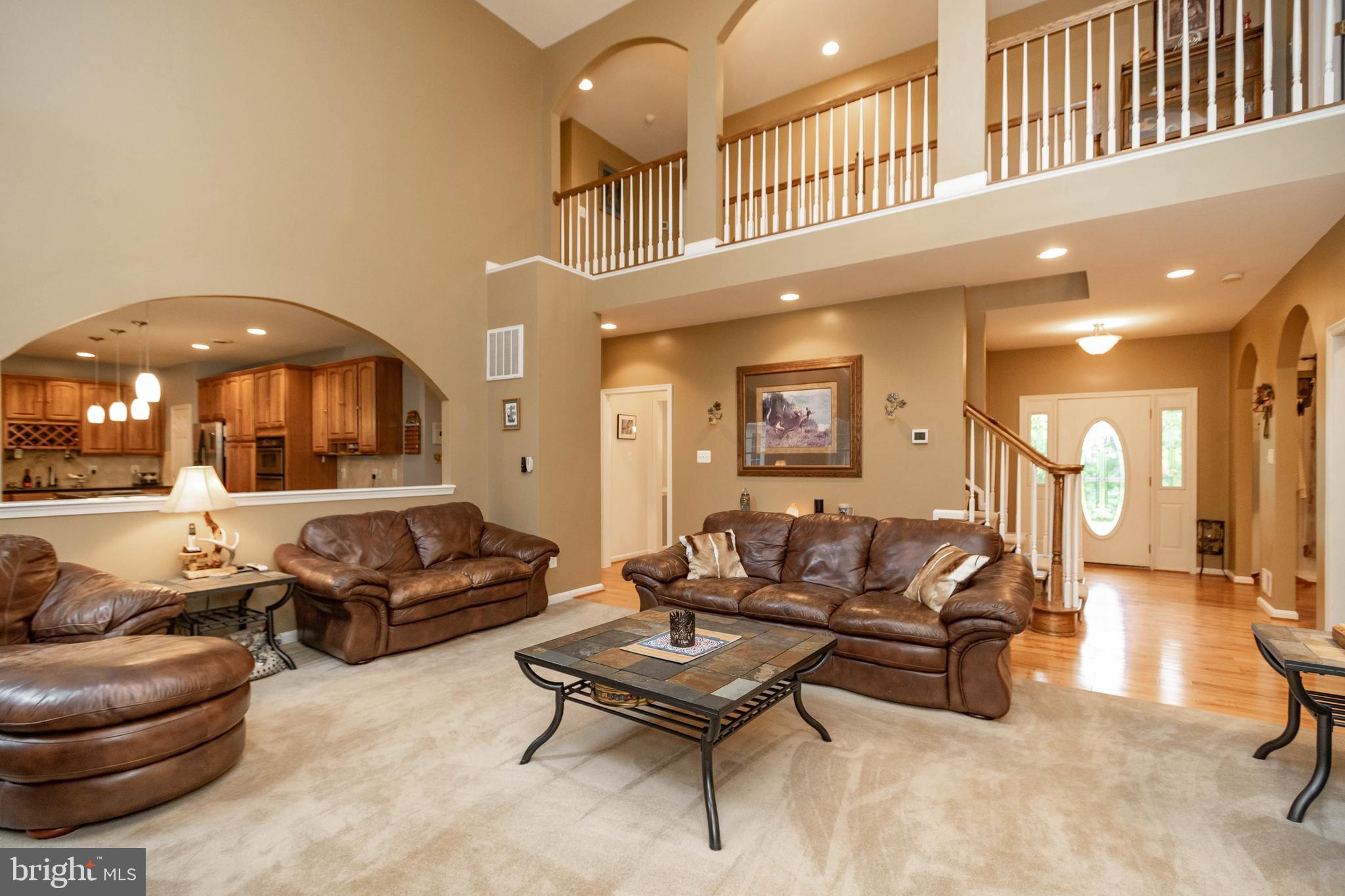 10086 Settle School Road Rixeyville, VA 22737 - Photo 3 of 72 Two story family room looking into kitchen & foyer