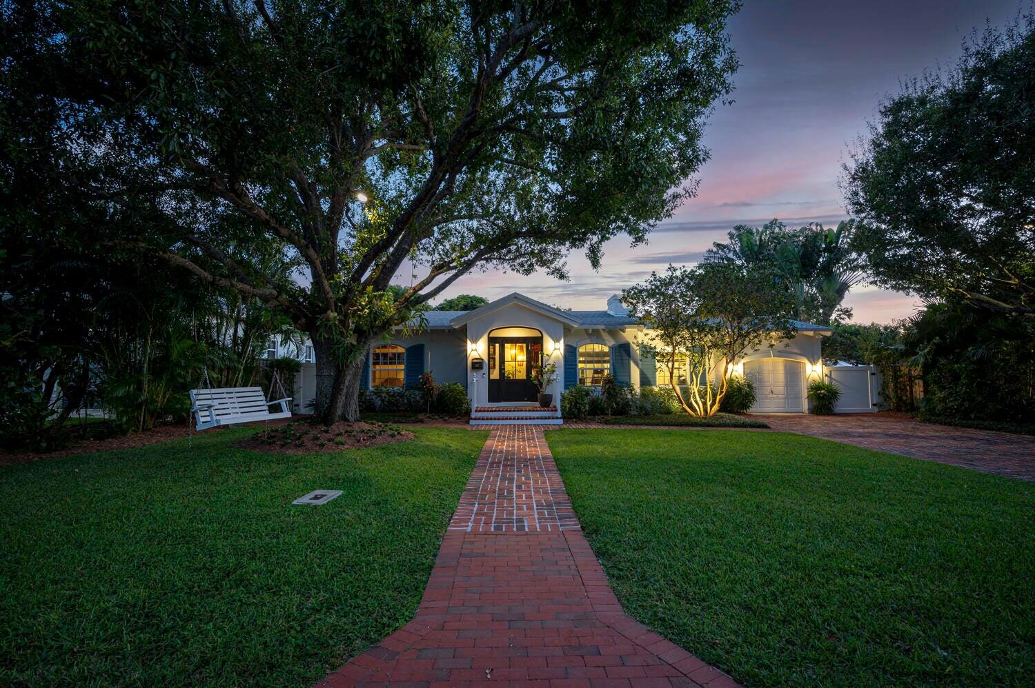 302 Northwest 16th Street Delray Beach, FL 33444 - Photo 6 of 52 Front at Dusk