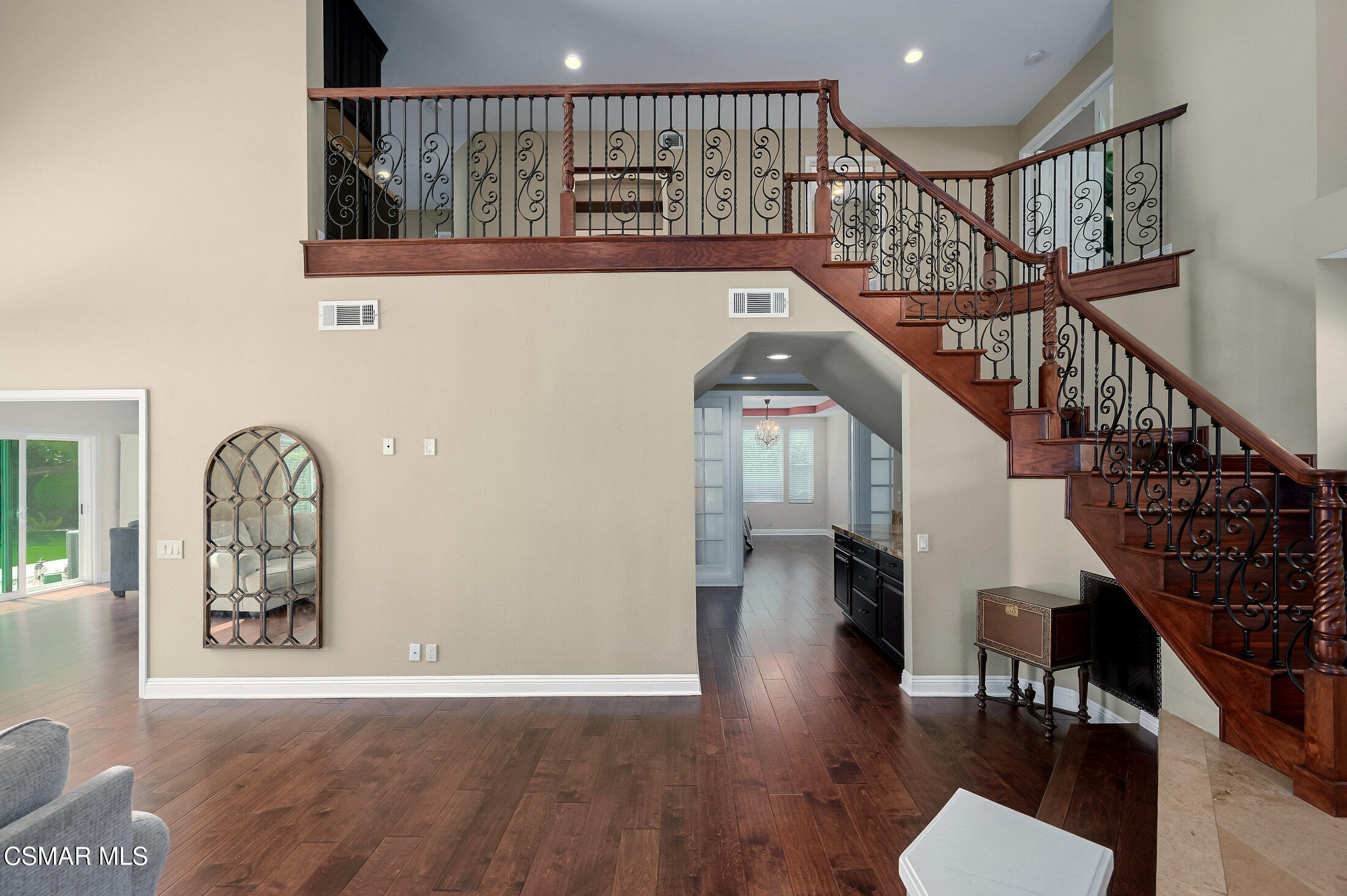 12142 Cherry Grove Street Moorpark, CA 93021 - Photo 15 of 36 a view of entryway and hall with wooden floor
