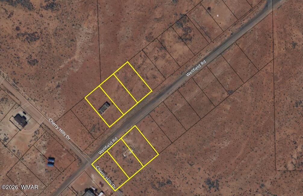 4190 Well Field Road Winslow, AZ 86047 - Photo 1 of 3 Lot Lines are Approximate
