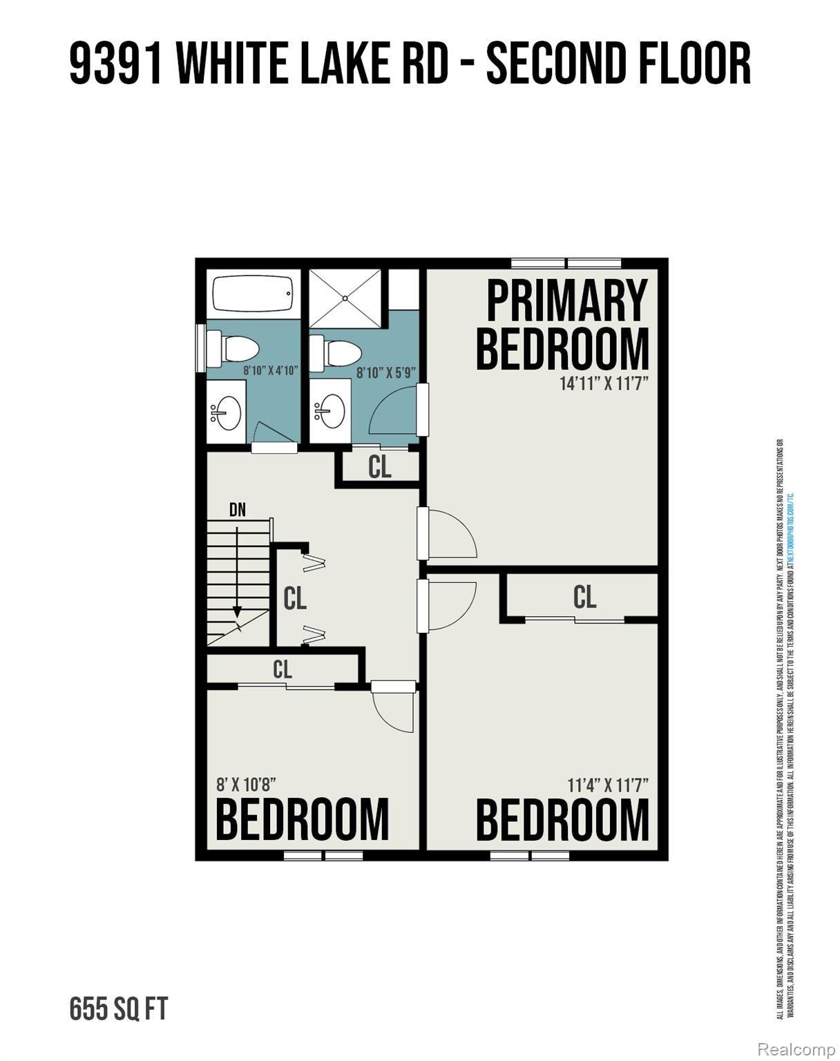 9391 White Lake Road Fenton, MI 48430 - Photo 21 of 21 Second Floor.jpg