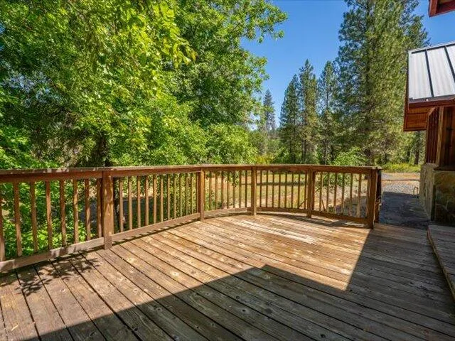 a view of a town with mountains in the background