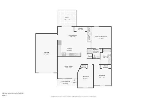 $220,000 | 283 Audrea Lane, Clarksville, TN 37042