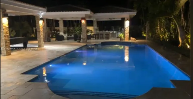 a view of a lobby of a building