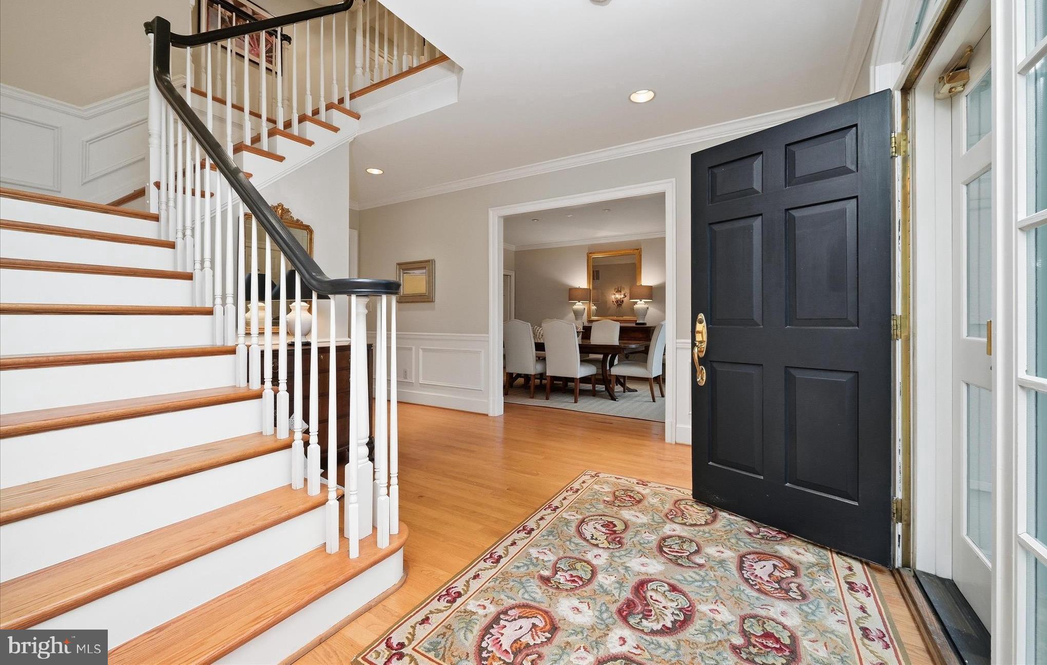 3824 Military Road Arlington, VA 22207 - Photo 6 of 54 a view of an entryway with wooden floor