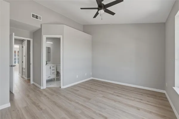wooden floor in an empty room