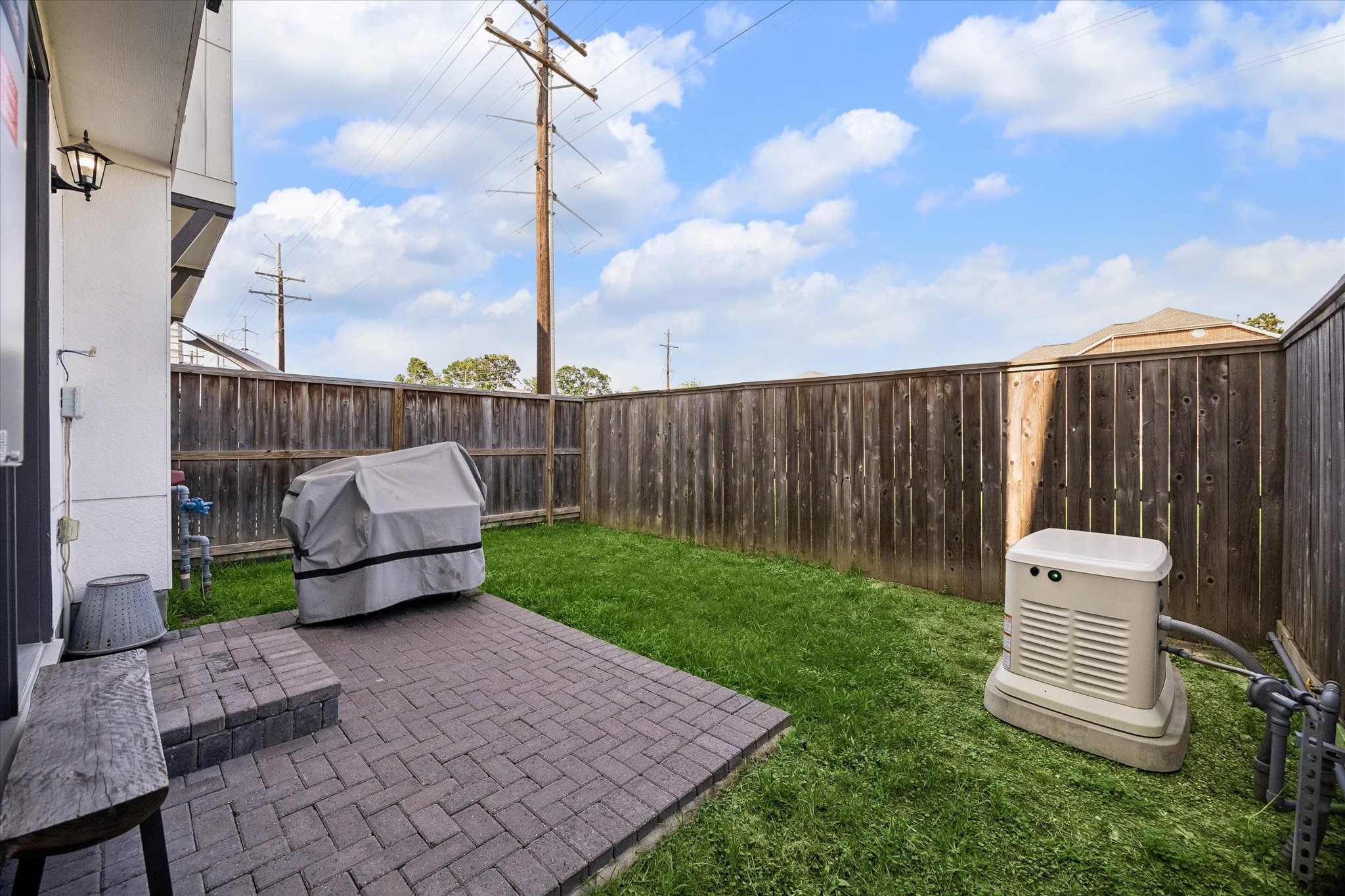3312 West 12th Street Houston, TX 77008 - Photo 6 of 25 Private backyard with no back neighbors! 24KW Generac full house generator. Plenty of room for pets, grilling, entertaining, kids, or even a hot tub.