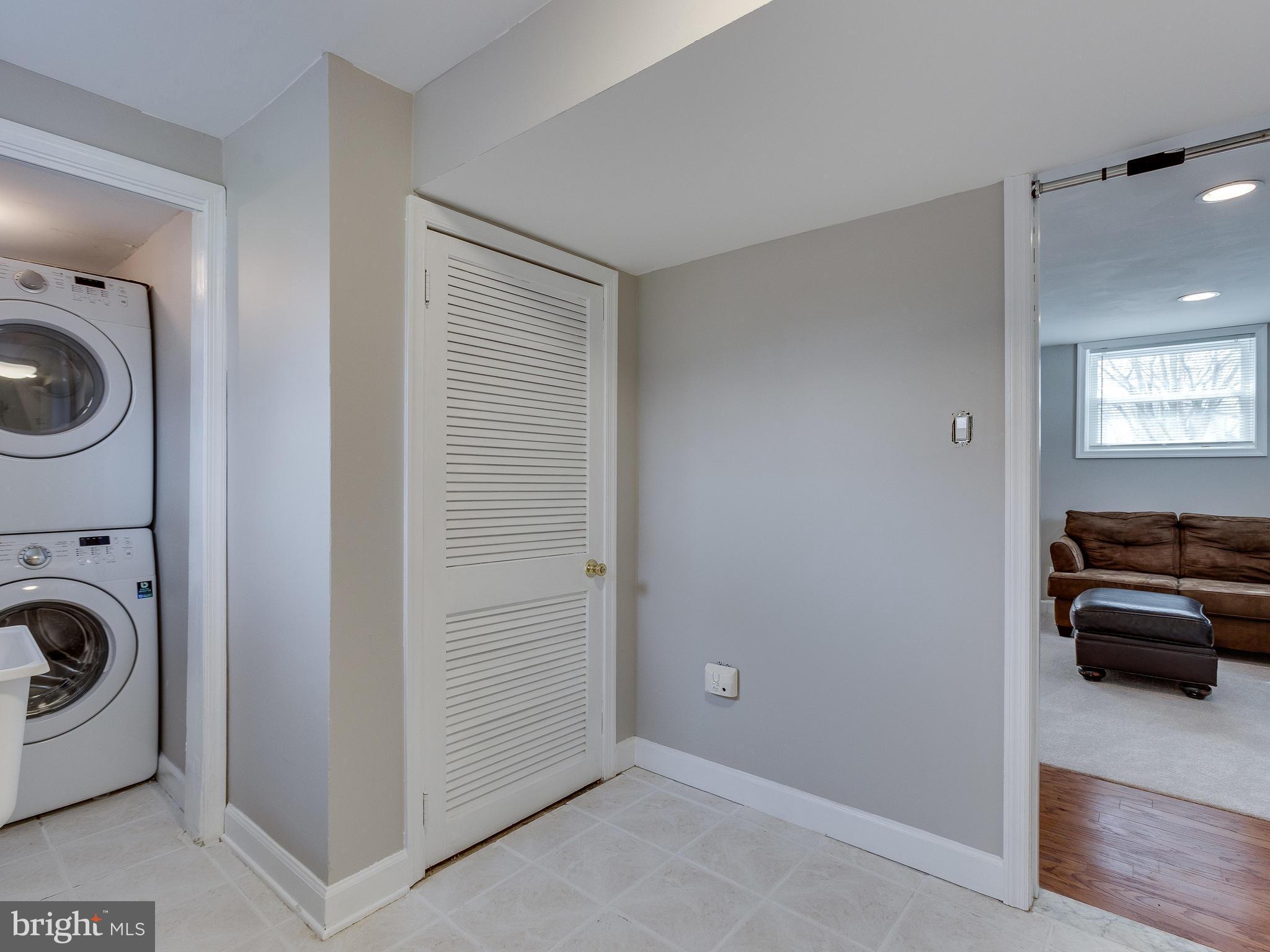 628 Beech Road Sterling, VA 20164 - Photo 25 of 30 Tiled Utility Room w/ 2015 Washer + Dryer