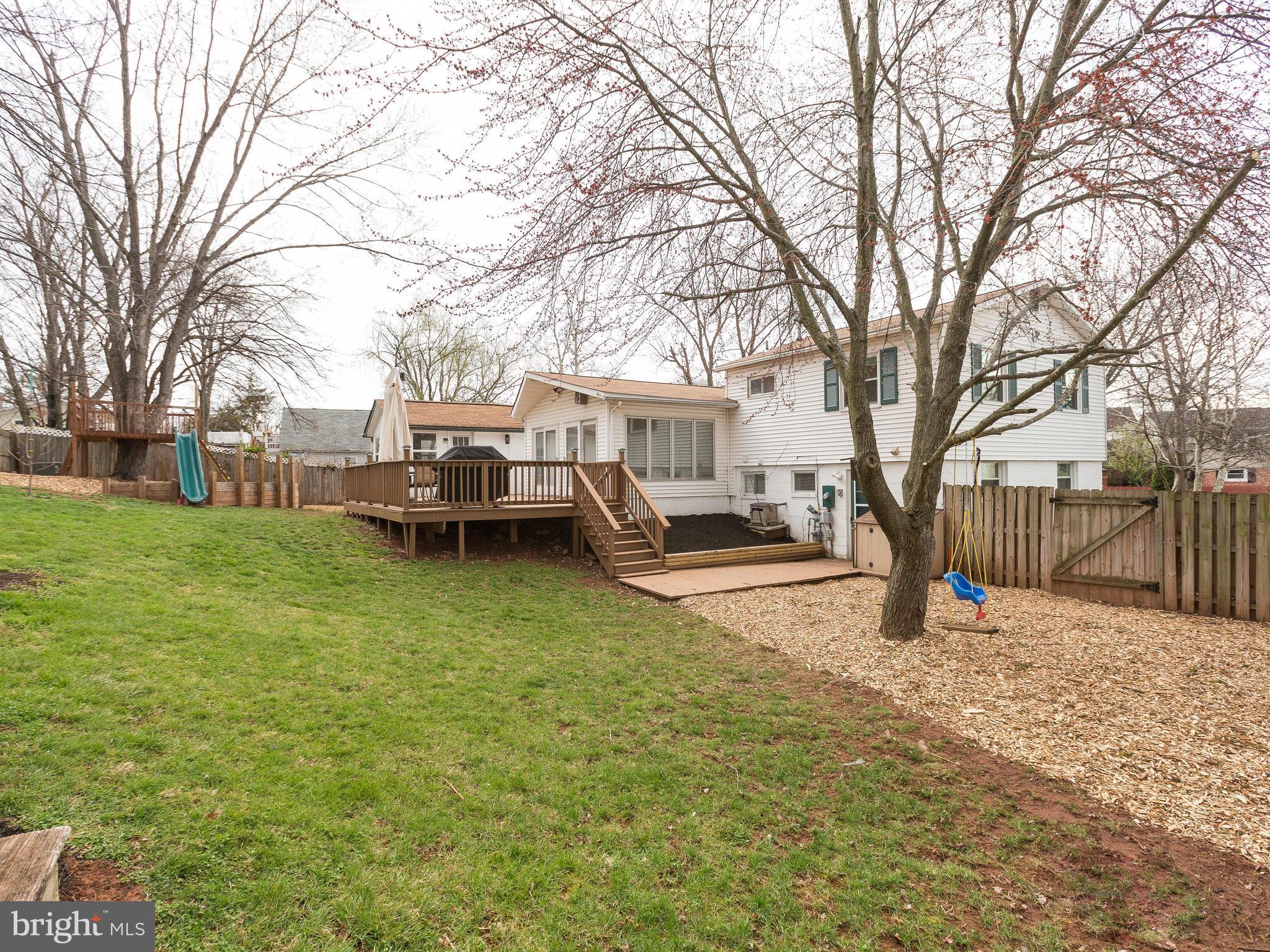 628 Beech Road Sterling, VA 20164 - Photo 28 of 30 Huge Rear Fenced Yard Perfect for Entertaining