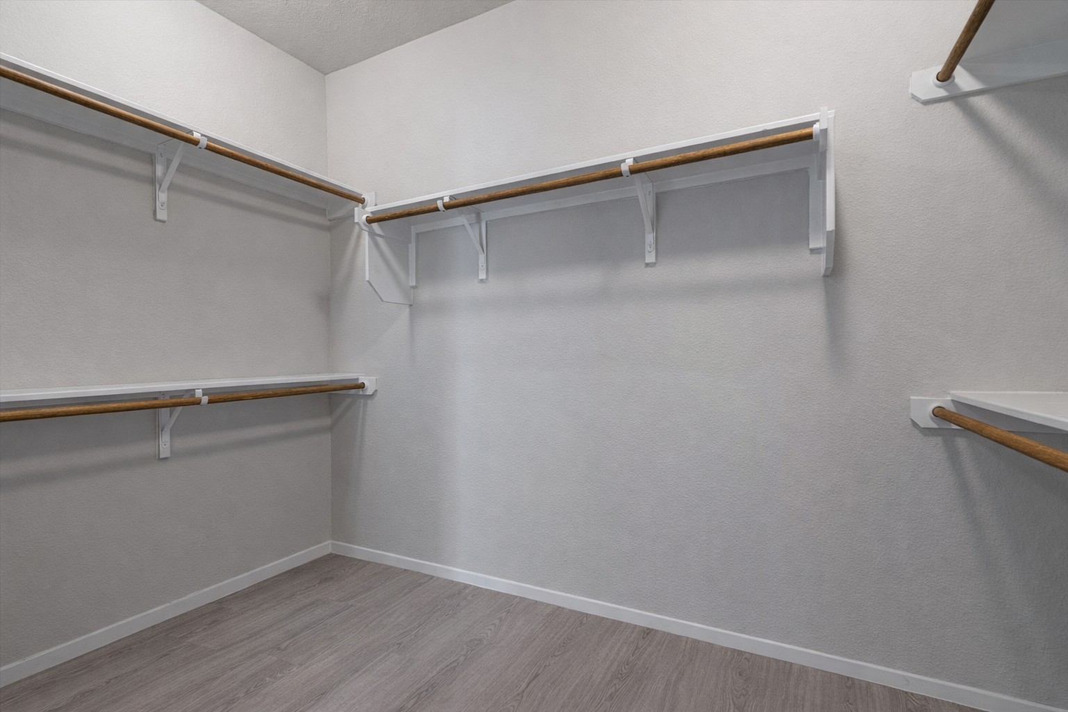 2711 Winding Creek Road Kyle, TX 78640 - Photo 20 of 33 a view of an empty walk in closet