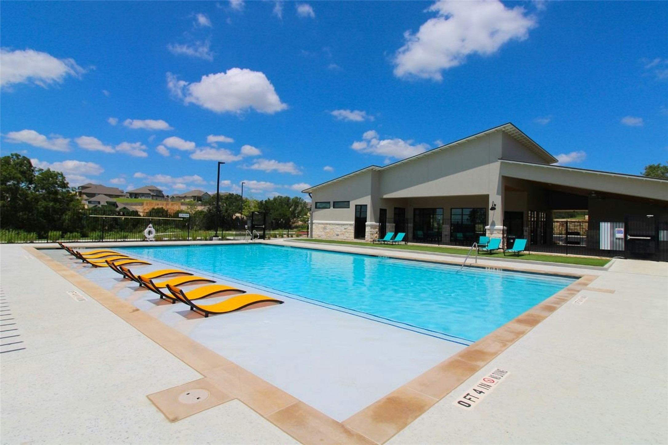 916 Leaning Oak Lane Georgetown, TX 78628 - Photo 30 of 32 Community pool with a patio area