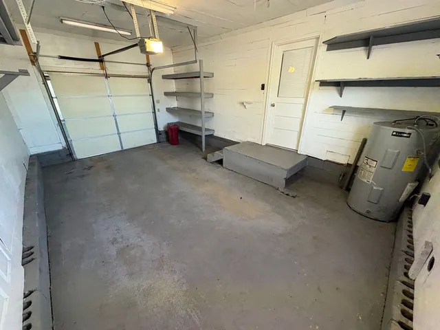 a view of storage and utility room