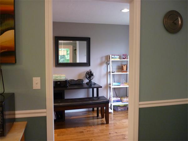 119 Orton Street Extension Worcester, MA 01604 - Photo 13 of 29 a view of a workspace with furniture and wooden floor
