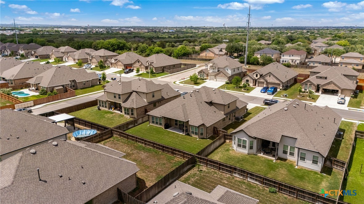 361 Misty Sails Cibolo, TX 78108 - Photo 42 of 48 an aerial view of a residential houses with outdoor space