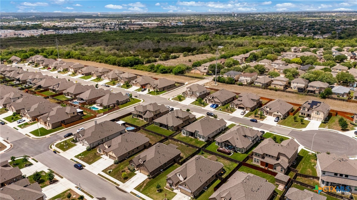 361 Misty Sails Cibolo, TX 78108 - Photo 46 of 48 an aerial view of a city with lake view