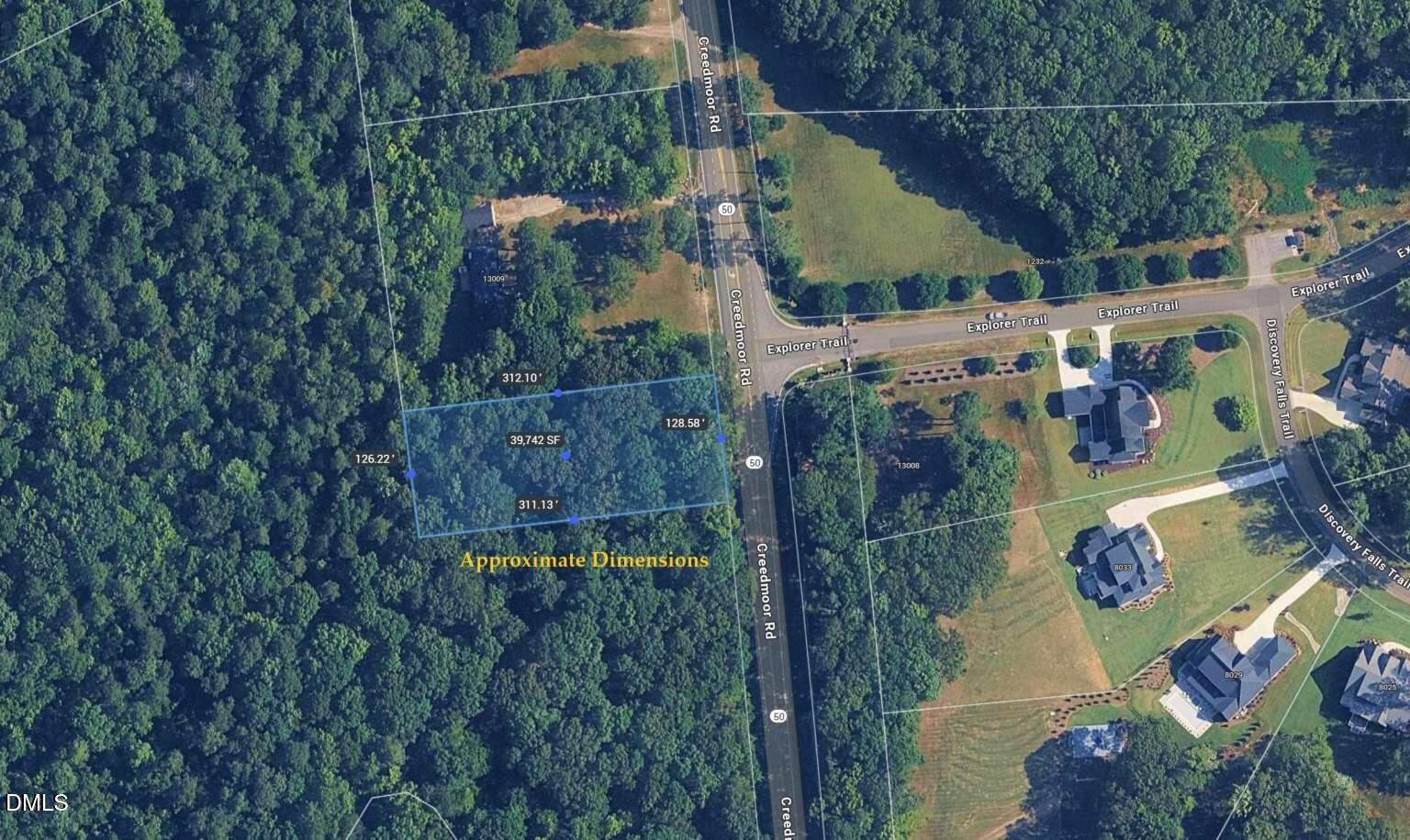 0 Creedmoor Road Wake Forest, NC 27587 - Photo 18 of 20 a bird view of house and outdoor space