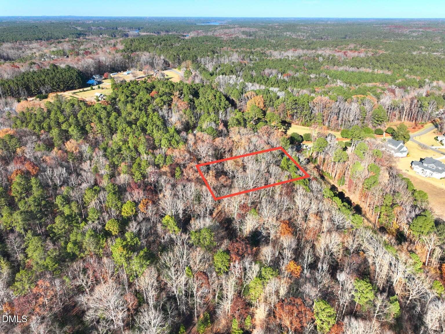 0 Creedmoor Road Wake Forest, NC 27587 - Photo 6 of 20 an aerial view of residential houses with outdoor space and trees