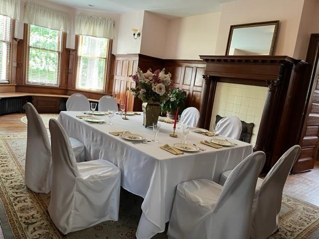 403 Laughlin Street Dawson, PA 15428 - Photo 18 of 39 a view of a dining room with furniture window and outside view