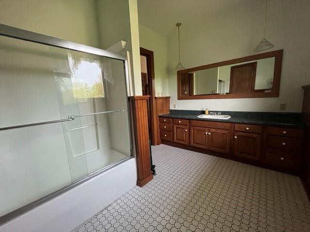 403 Laughlin Street Dawson, PA 15428 - Photo 25 of 39 a spacious bathroom with a vanity and a mirror