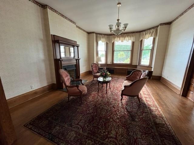 403 Laughlin Street Dawson, PA 15428 - Photo 10 of 39 a living room with furniture and a large window