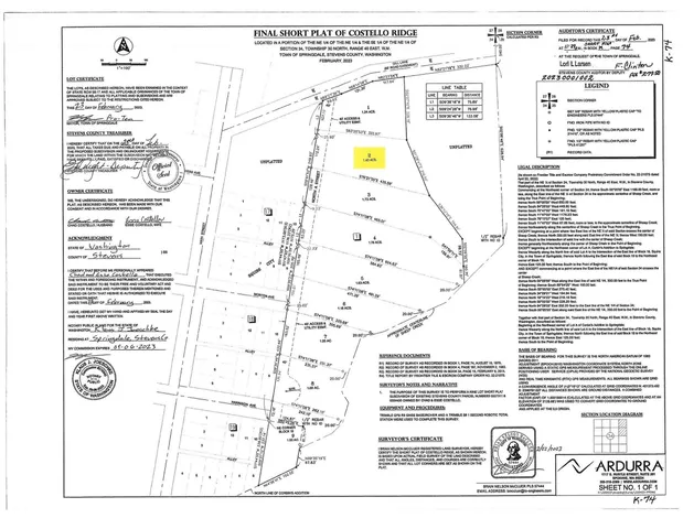 $99,000 | 610 North A Street, Unit LOT #2, Springdale, WA 99173