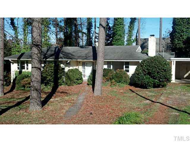 2334 Hathaway Road Raleigh, NC 27608 - Photo 1 of 3 a black and white photo of a house