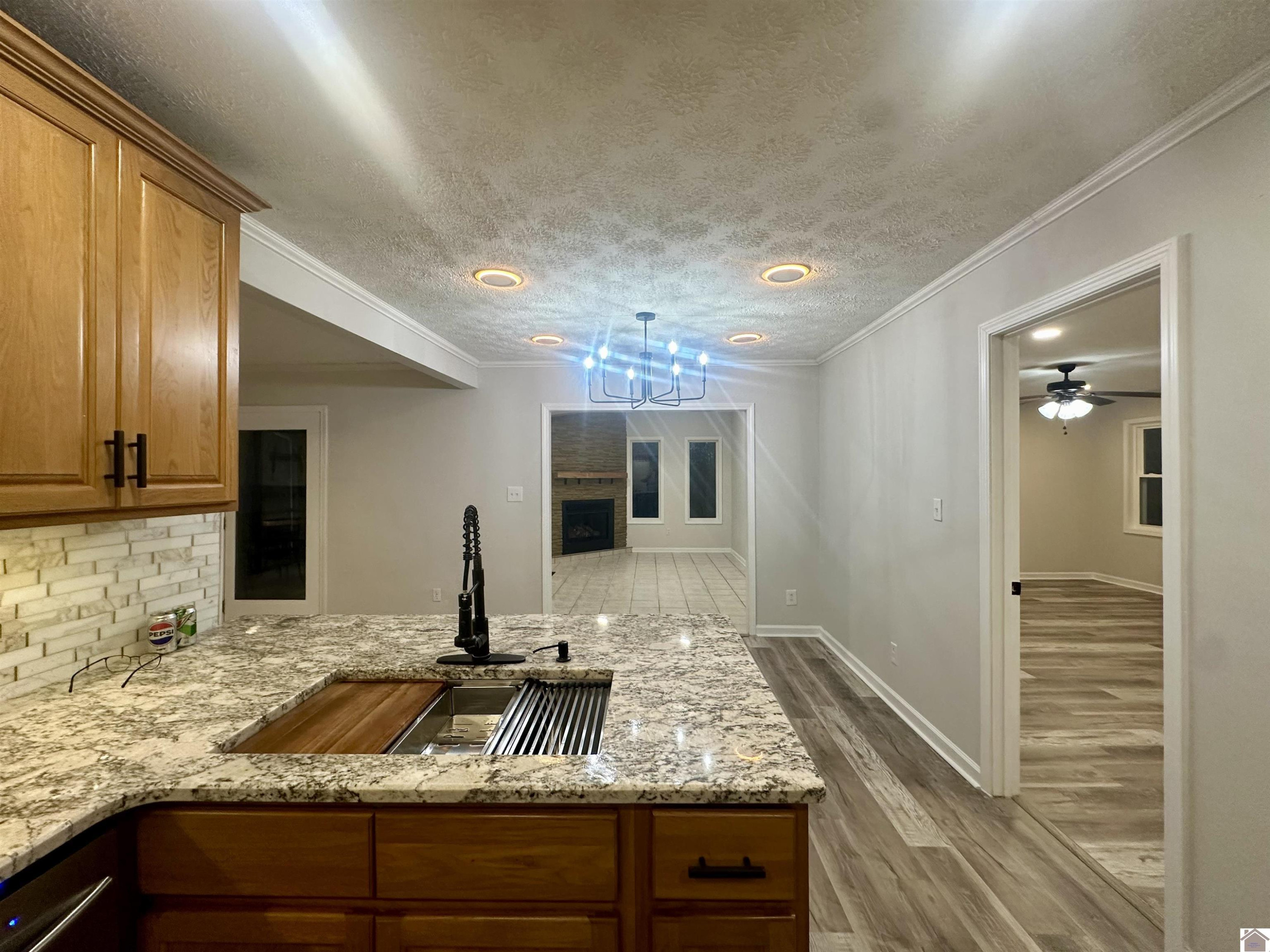 769 Red River Road Gilbertsville, KY 42044 - Photo 20 of 31 kitchen to den