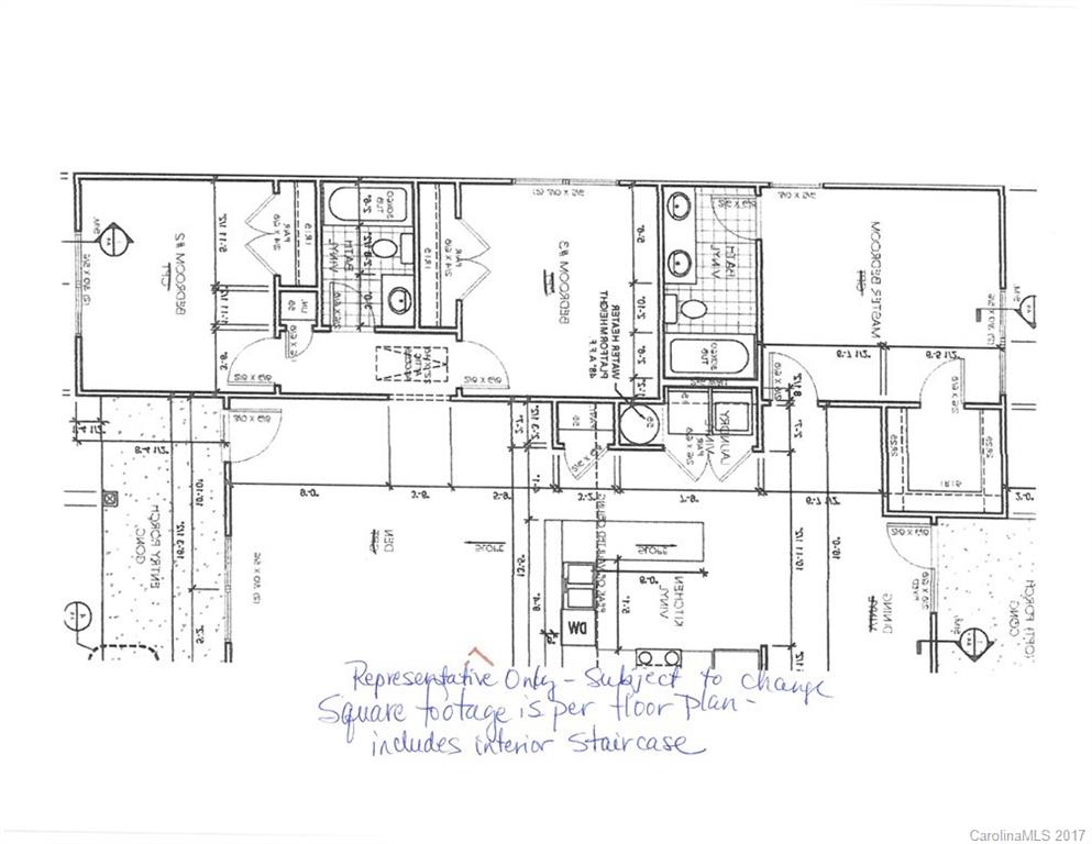 39 Ball Gap Road, Unit 2 Arden, NC 28704 - Photo 8 of 11 a black and white photo of a painting