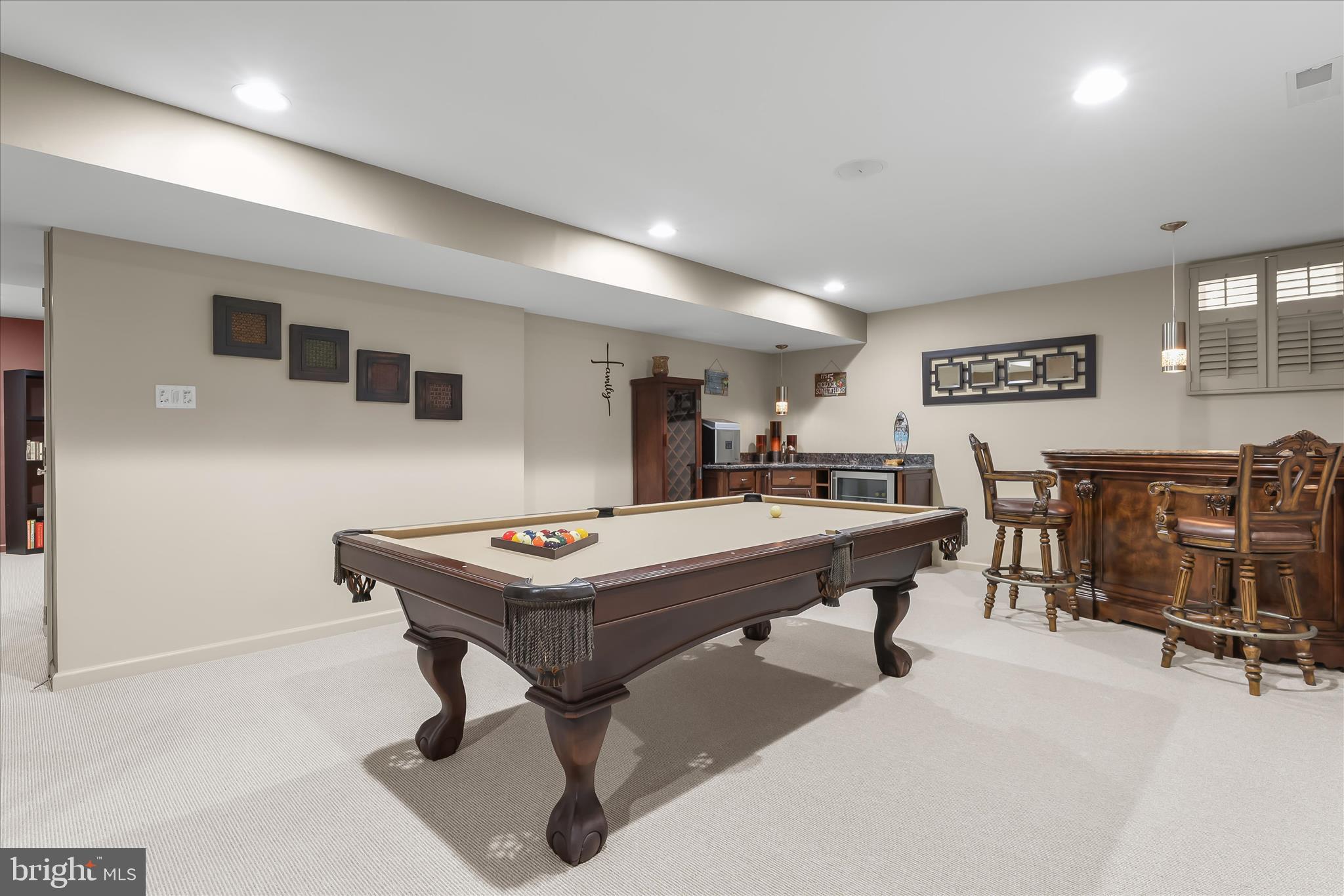 7 Cardiff Road Shrewsbury, PA 17361 - Photo 64 of 85 Recreation Room with Wet Bar