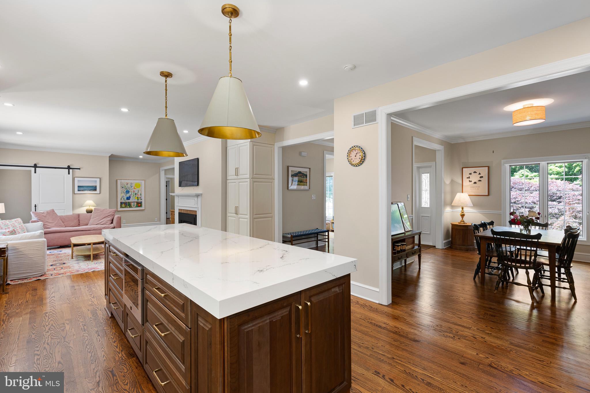1 Ridge Run Road Chadds Ford, PA 19317 - Photo 11 of 56 Kitchen to Dining Room Great for Family Gatherings