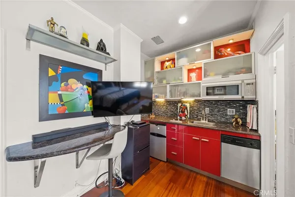 a bathroom with a sink and a bathtub