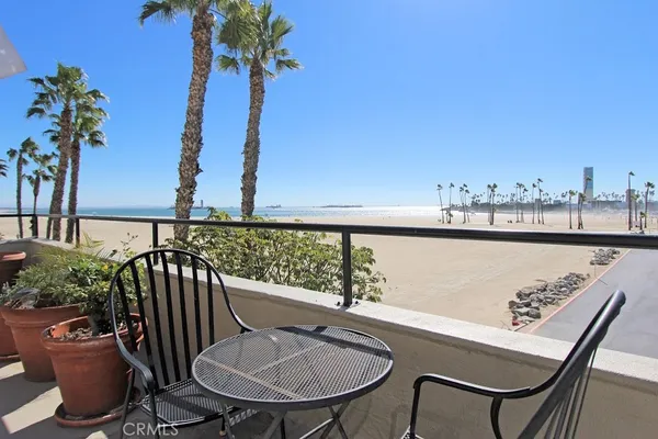 a view of balcony and patio
