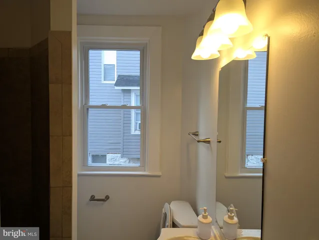 a view of a bathroom