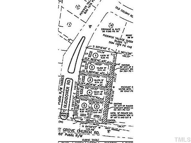 4420 Pleasant Grove Church Road Raleigh, NC 27613 - Photo 21 of 24 Plat Map