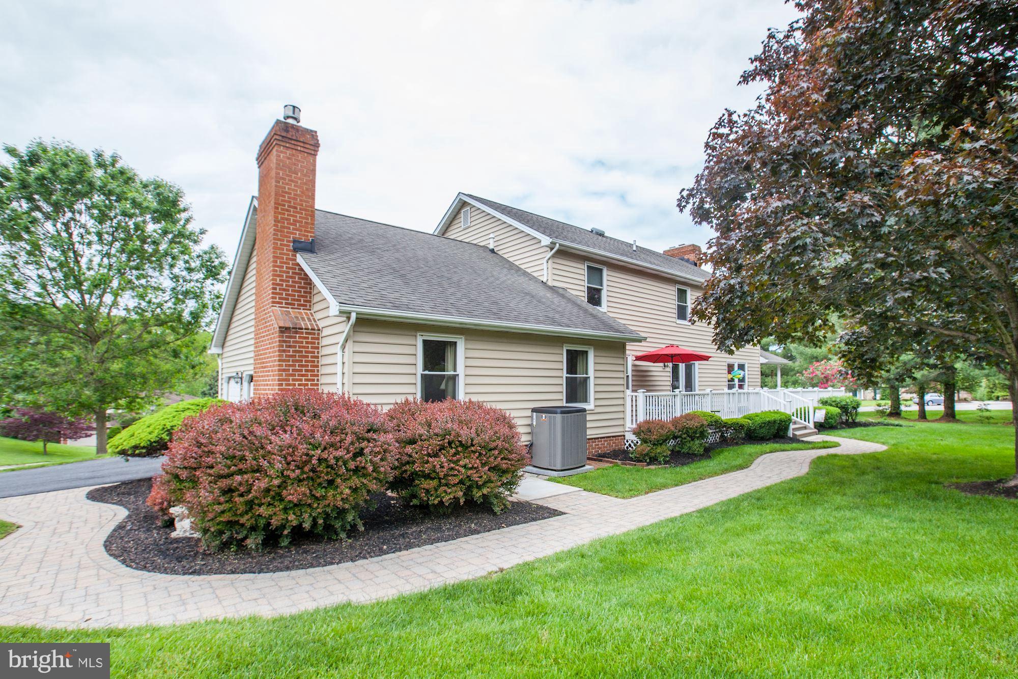 1607 Rolling Road Bel Air, MD 21014 - Photo 42 of 49 Rear of Home with Paver Walkway