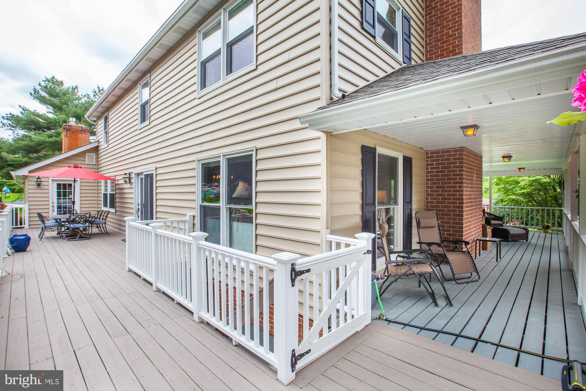 1607 Rolling Road Bel Air, MD 21014 - Photo 47 of 49 Wrap-Around Porch - Side to Rear Porch