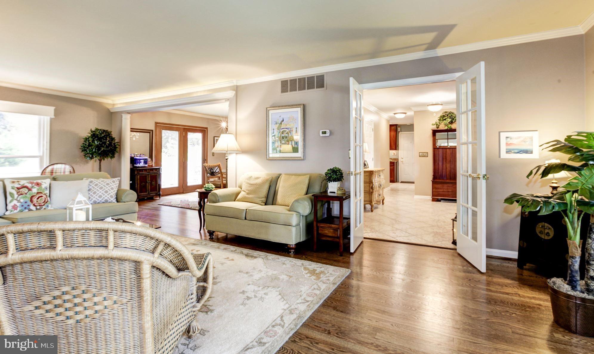 1607 Rolling Road Bel Air, MD 21014 - Photo 6 of 49 Living Room with Hardwood Floors